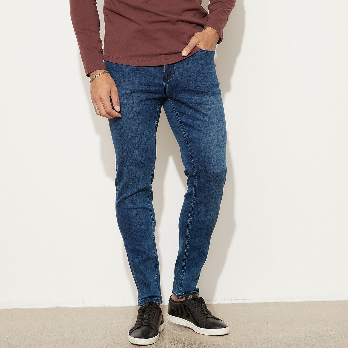 MOSSIMO - Jeans Skinny Fit Hombre Mossimo