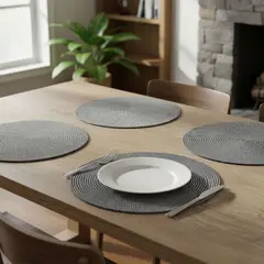 ROBERTA ALLEN - Set de 4 Individuales Redondos Gipsy