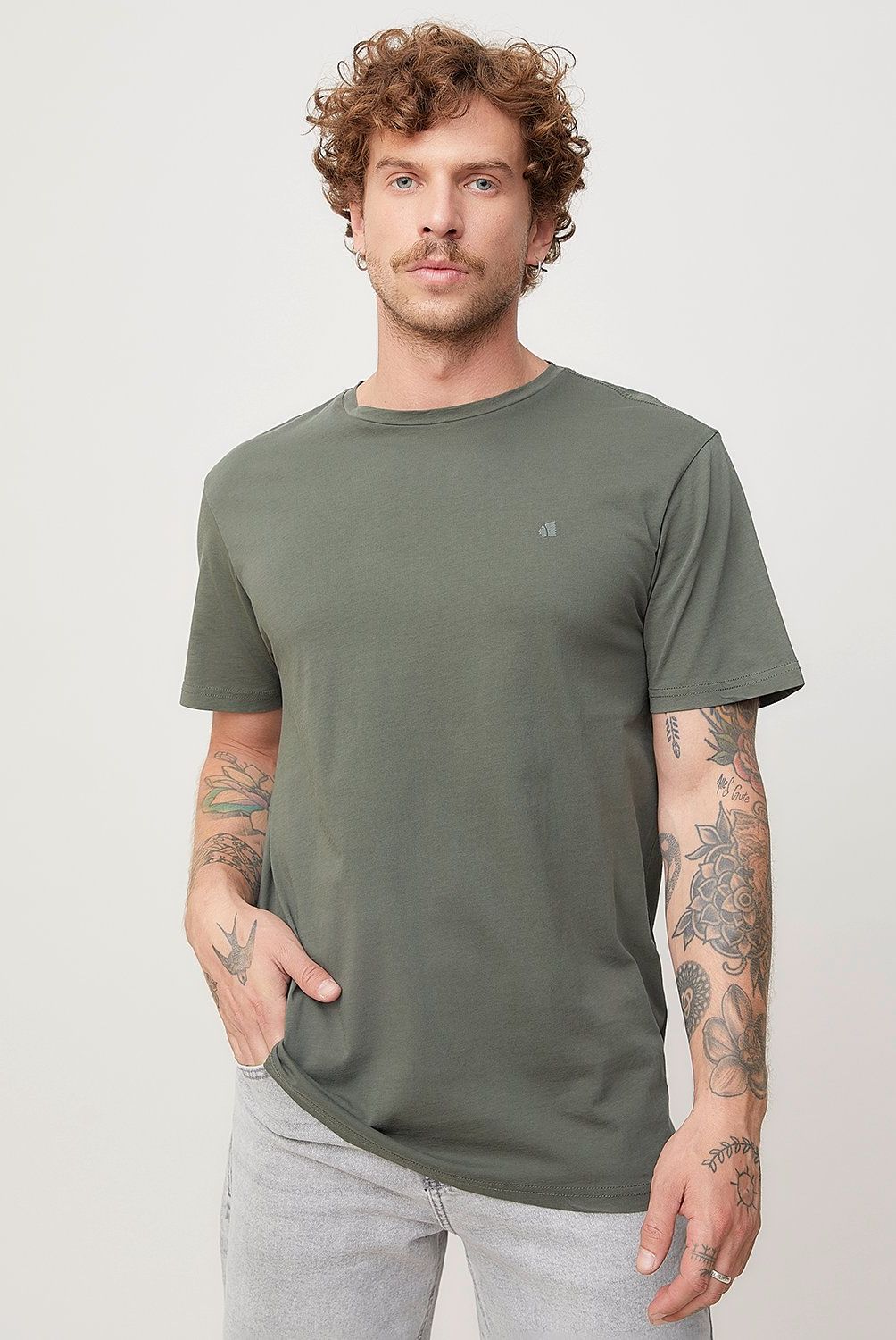 AMERICANINO - Polera Manga Corta Algodón Hombre Americanino