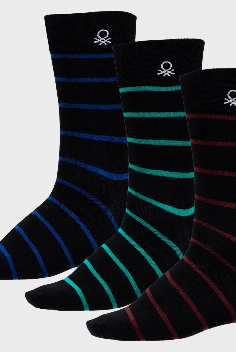 BENETTON - Pack De 3 Calcetines Sport Hombre Benetton