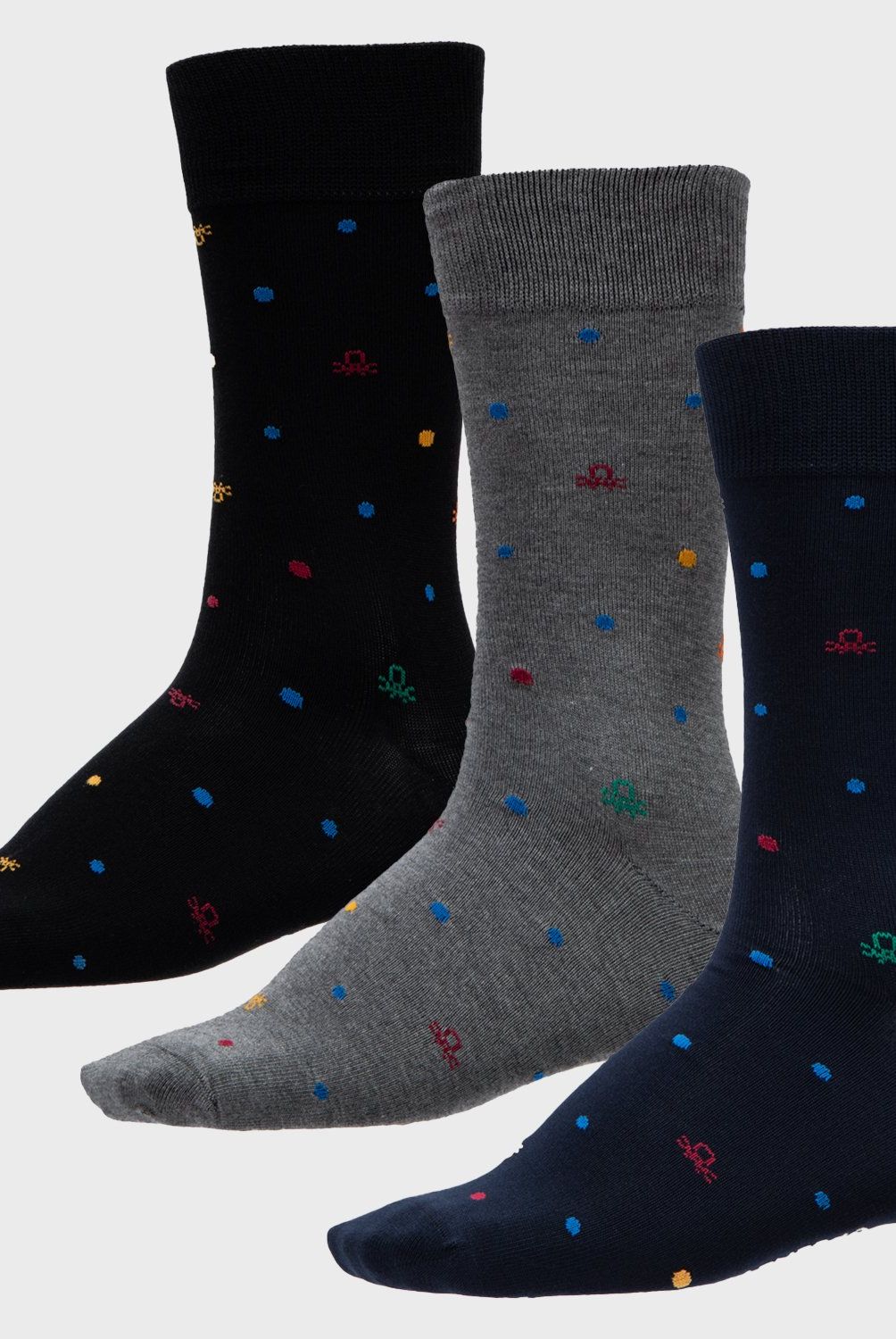 BENETTON - Pack De 3 Calcetines Sport Hombre Benetton