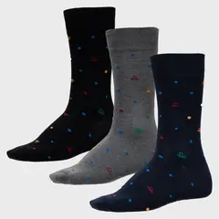 BENETTON - Pack De 3 Calcetines Sport Hombre