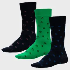 BENETTON - Pack De 3 Calcetines Sport Hombre