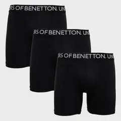 BENETTON - Pack De 3 Boxers Algodón Hombre