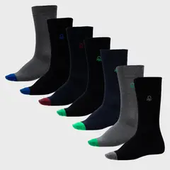 BENETTON - Pack De 7 Calcetines Sport Hombre