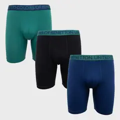 BENETTON - Pack De 3 Boxers Algodón Hombre
