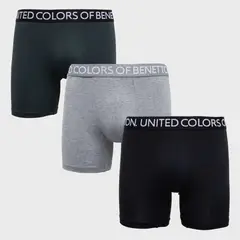 BENETTON - Pack De 3 Boxers Algodón Hombre