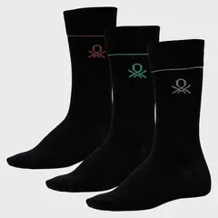BENETTON - Pack De 3 Calcetines Sport Hombre