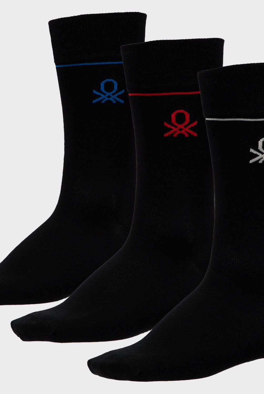 BENETTON - Pack De 3 Calcetines Sport Hombre Benetton