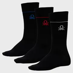 BENETTON - Pack De 3 Calcetines Sport Hombre