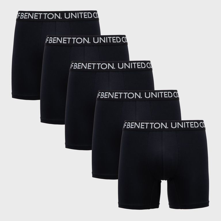 Pack De 5 Boxers Algodón Hombre Blanco XL