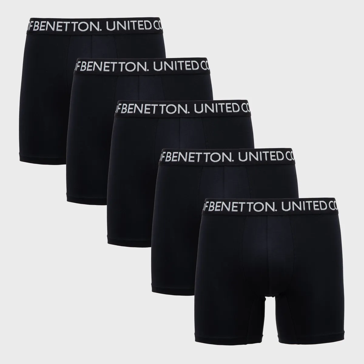 BENETTON - Pack De 5 Boxers Algodón Hombre Benetton