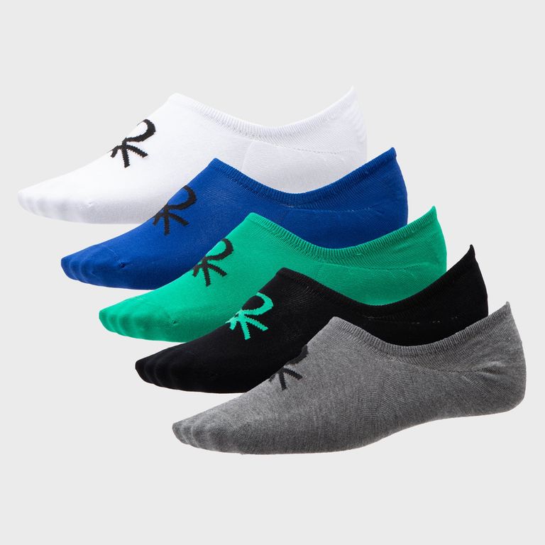 Pack De 5 Calcetines Invisibles Hombre