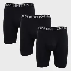 BENETTON - Pack De 3 Boxers Algodón Hombre