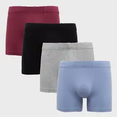NEWPORT - Pack De 4 Boxers Hombre