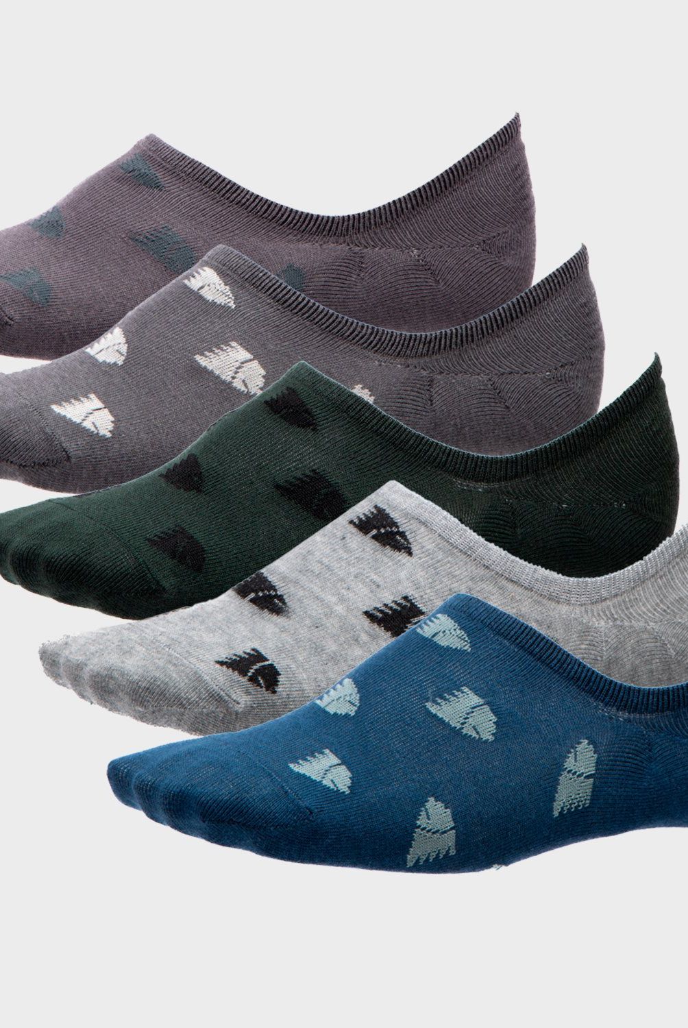 AMERICANINO - Pack De 5 Calcetines Invisibles Hombre Americanino