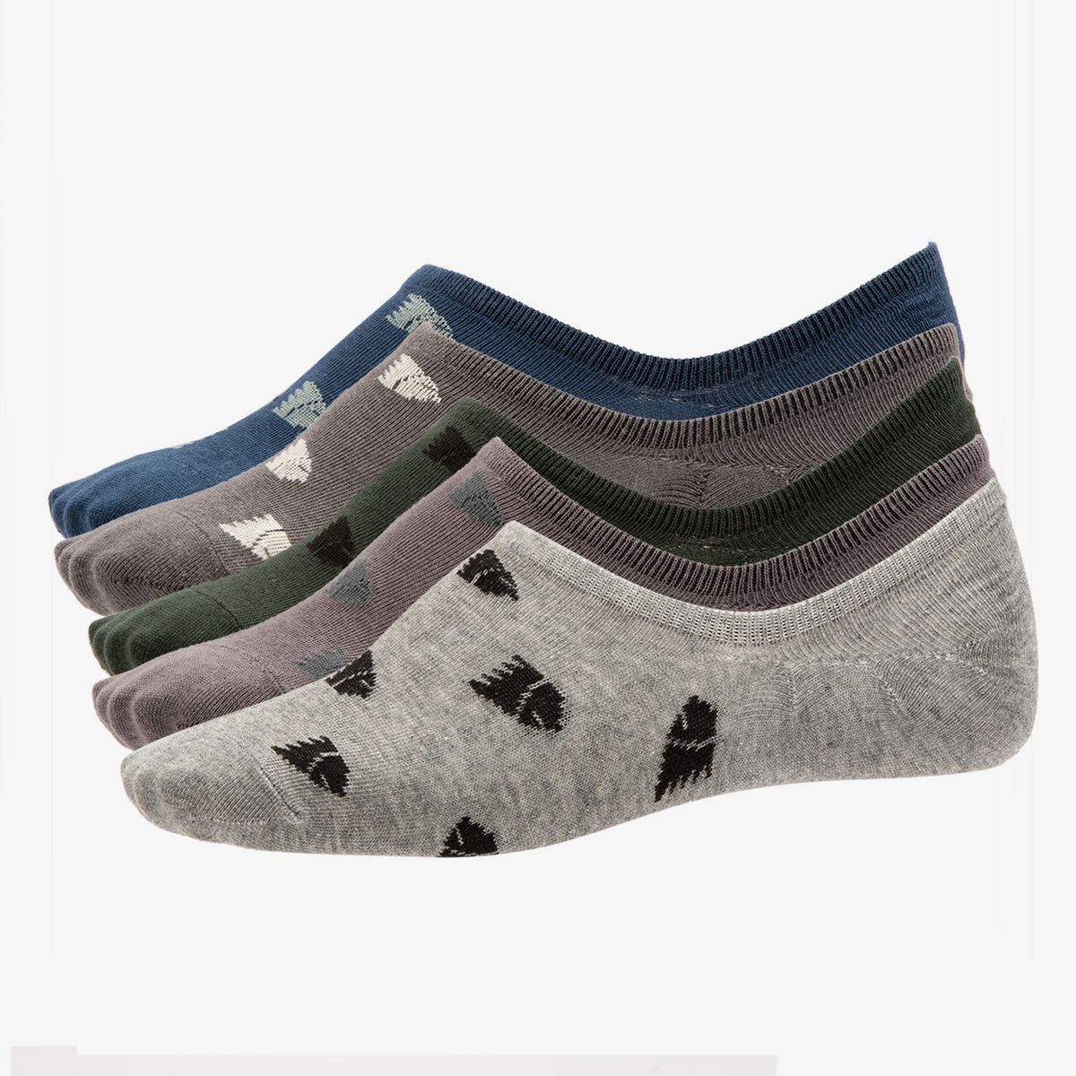 AMERICANINO - Pack De 5 Calcetines Invisibles Hombre Americanino