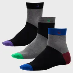 BENETTON - Pack De 3 Calcetines Sport Hombre