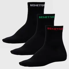 BENETTON - Pack De 3 Calcetines Sport Hombre
