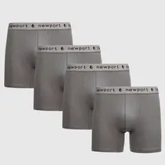NEWPORT - Pack De 4 Boxers Algodón Hombre