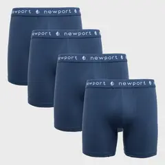 NEWPORT - Pack De 4 Boxers Algodón Hombre
