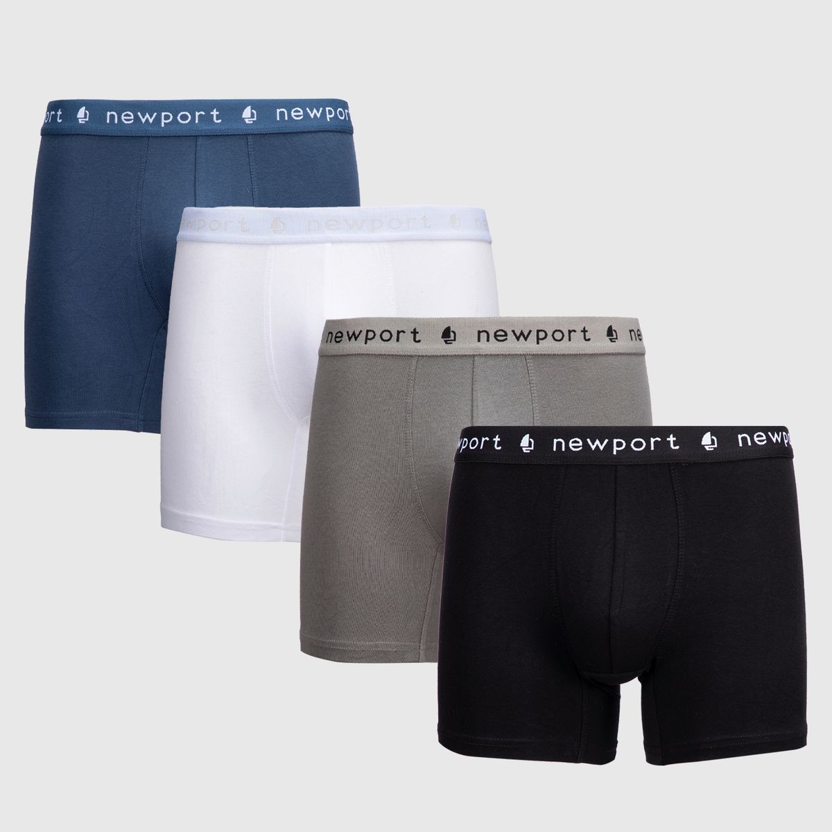 NEWPORT - Pack De 4 Boxers Algodón Hombre Newport