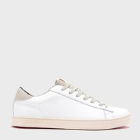 Zapatilla Urbana Mujer Cuero Blanco