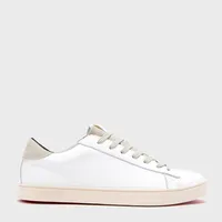 Zapatilla Urbana Mujer Cuero Blanco