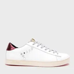 AMERICANINO - Zapatilla Urbana Mujer Cuero Blanco