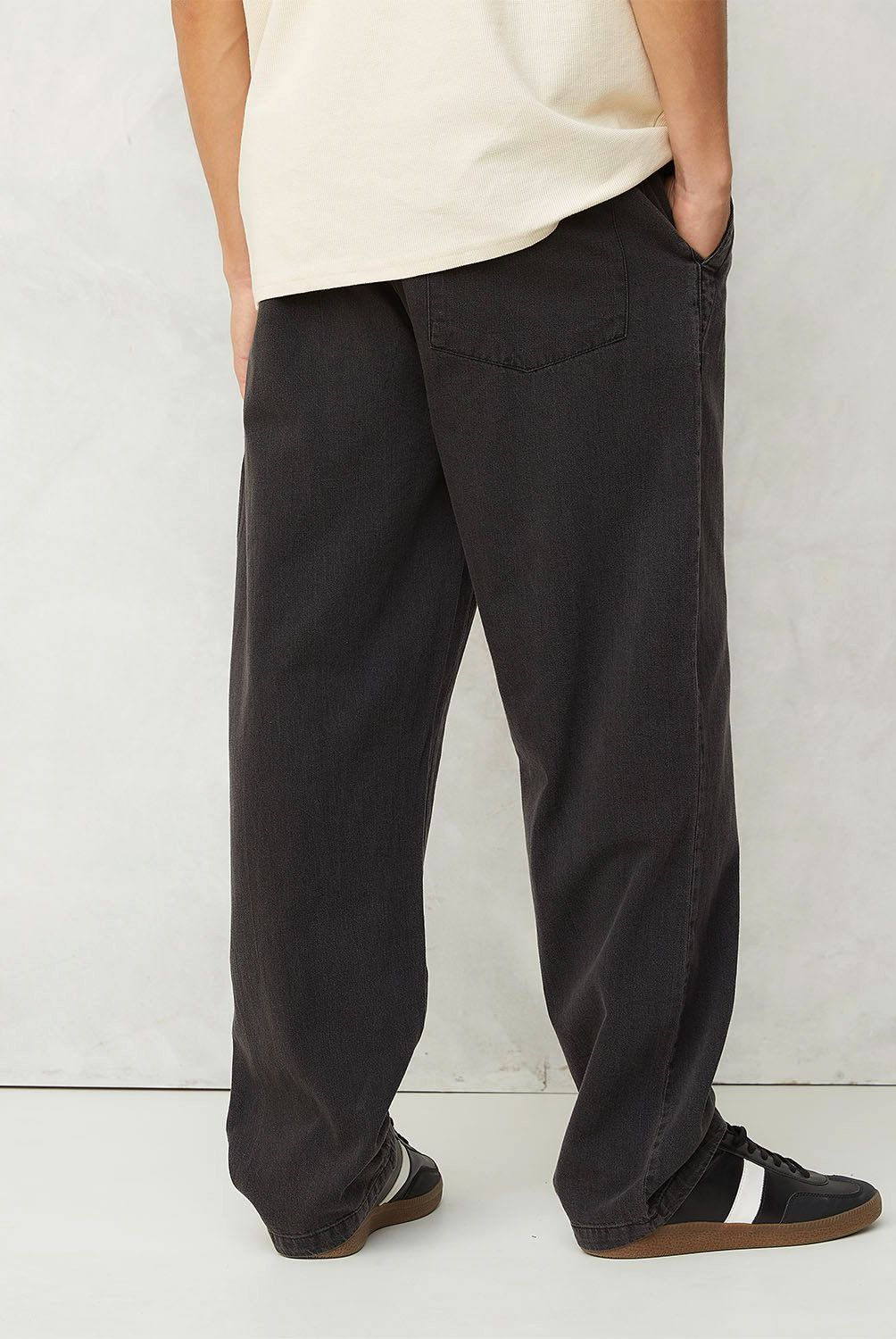 BEARCLIFF - Jeans Baggy Bearcliff Algodón Hombre Estilo Urbano