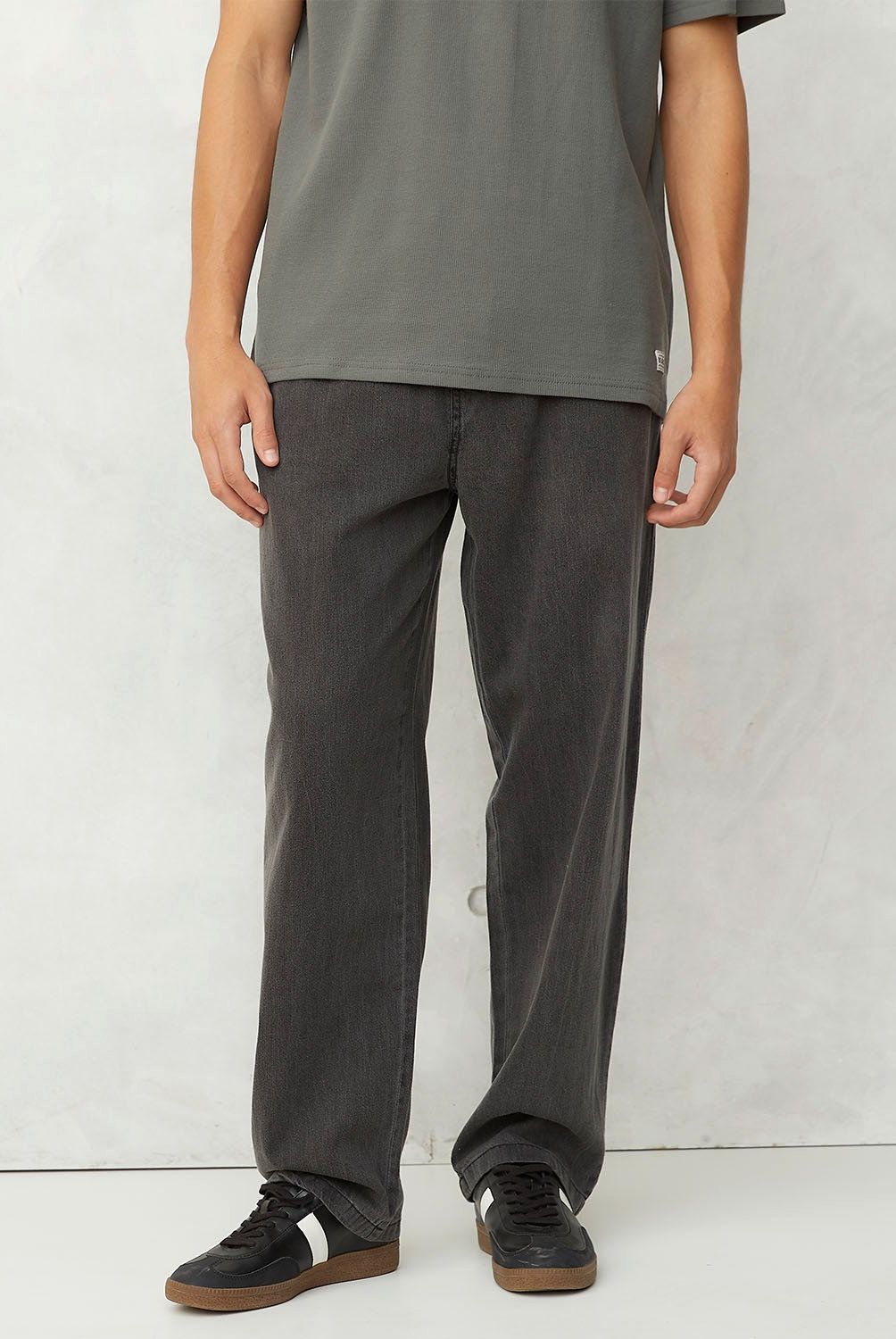 BEARCLIFF - Jeans Baggy Bearcliff Algodón Hombre Estilo Urbano