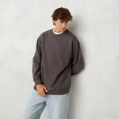 BEARCLIFF - Polerón Crew Neck Relaxed Fit Hombre