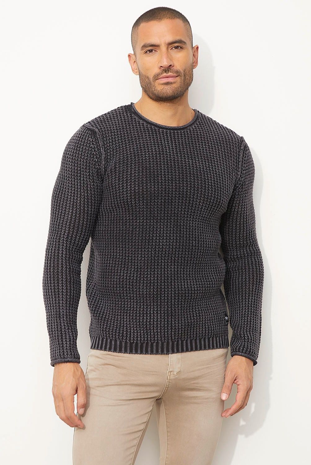 MOSSIMO - Sweater Tejido Algodón Hombre Mossimo