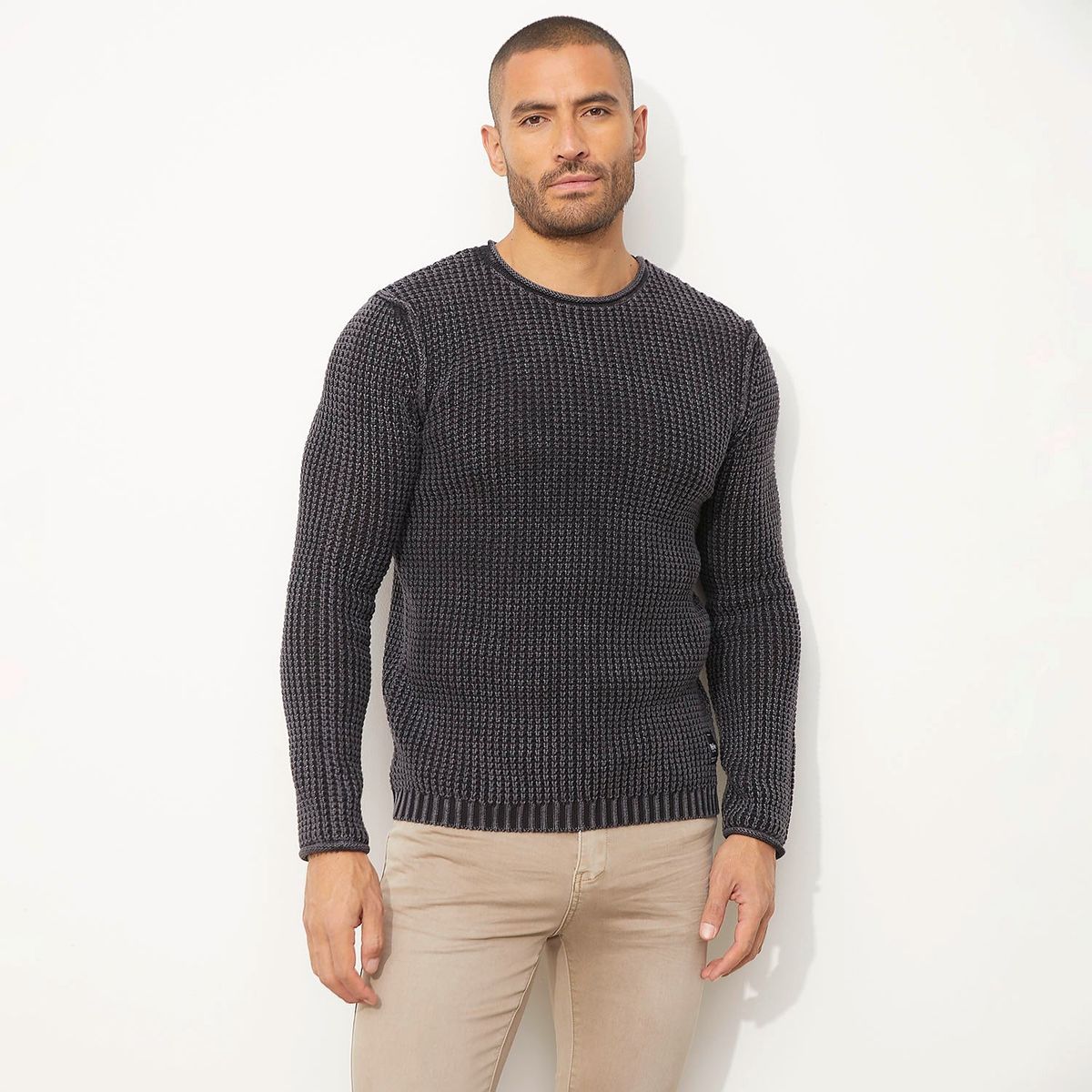MOSSIMO - Sweater Tejido Algodón Hombre Mossimo