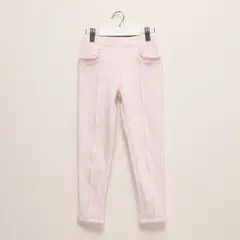 CONIGLIO - Calza Polialgodón Diseño Floral Niña