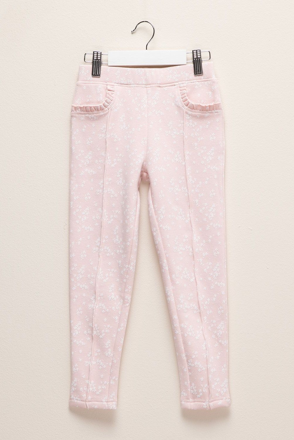 CONIGLIO - Calza Coniglio Polialgodón Diseño Floral Niña