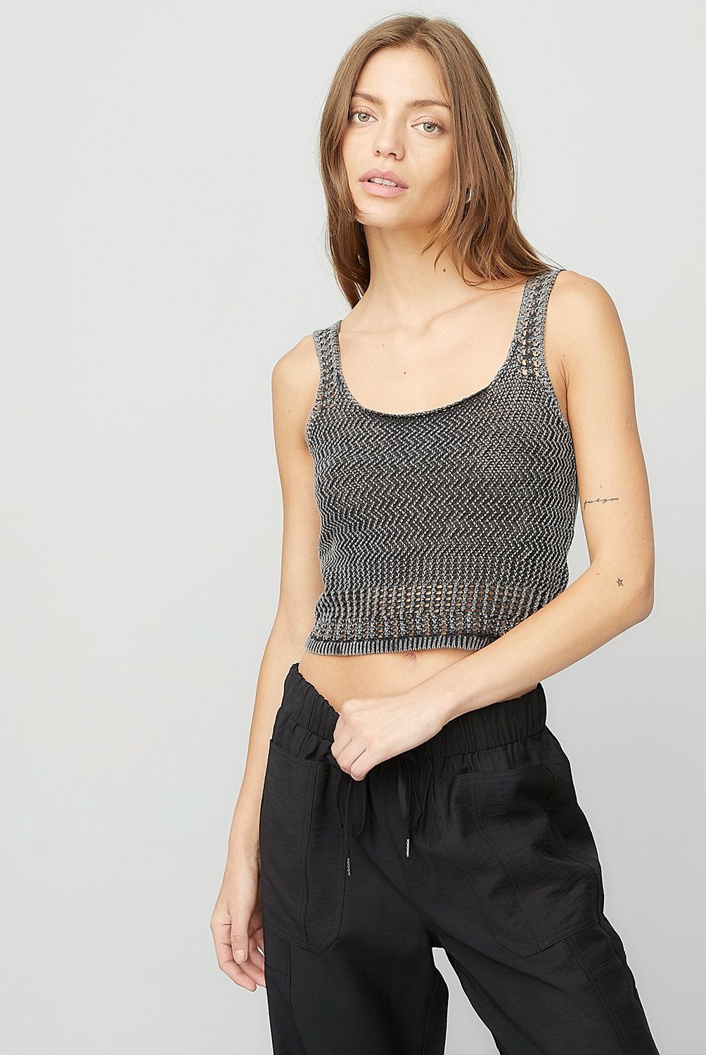 AMERICANINO - Polera Americanino Sin Mangas Algodón Mujer