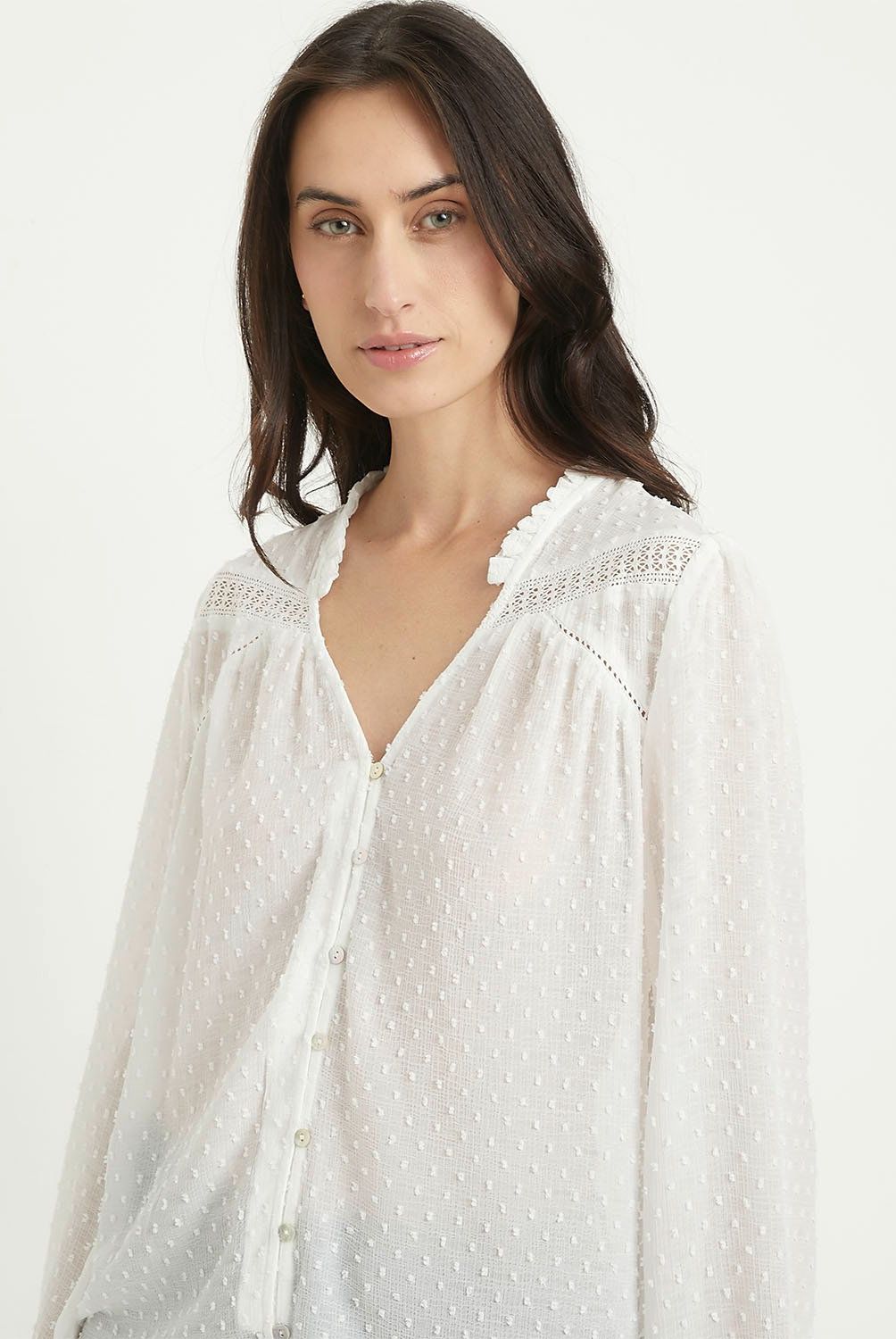 NEWPORT - Blusa Manga Larga Mujer Newport - Estilo Casual