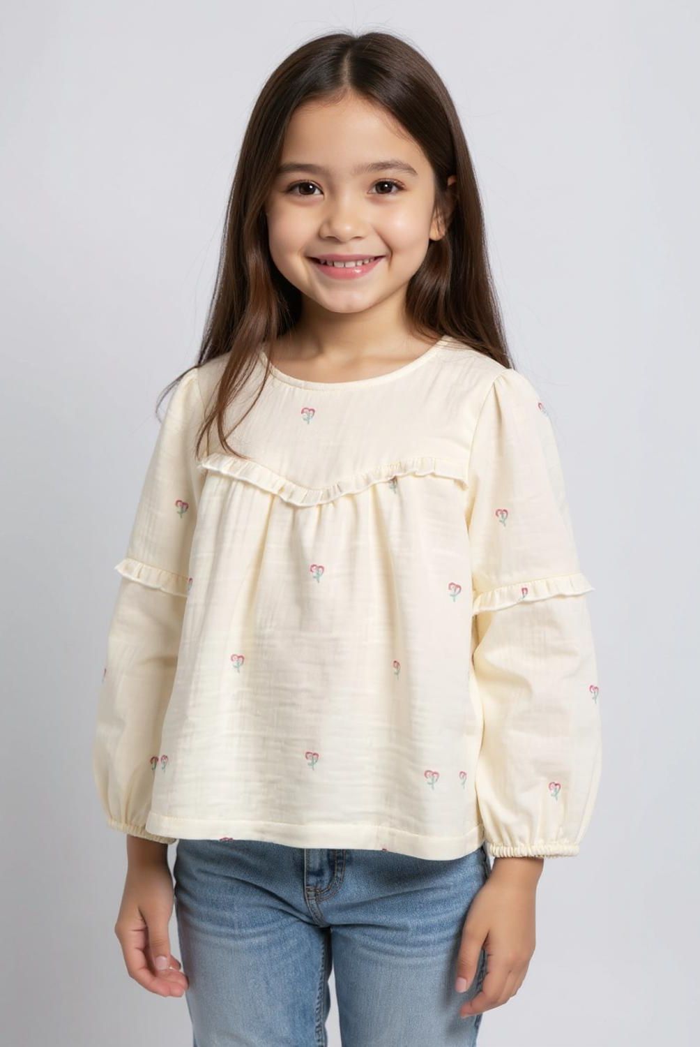 YAMP - Blusa Algodón Niña Yamp