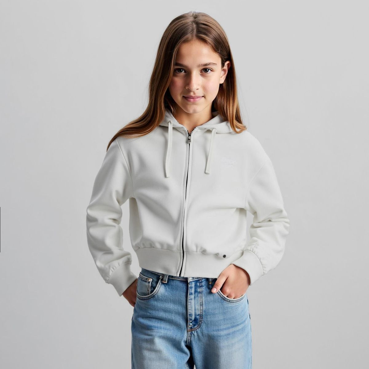 DOO AUSTRALIA - Polerón Algodón con Cremallera Doo Australia Niña