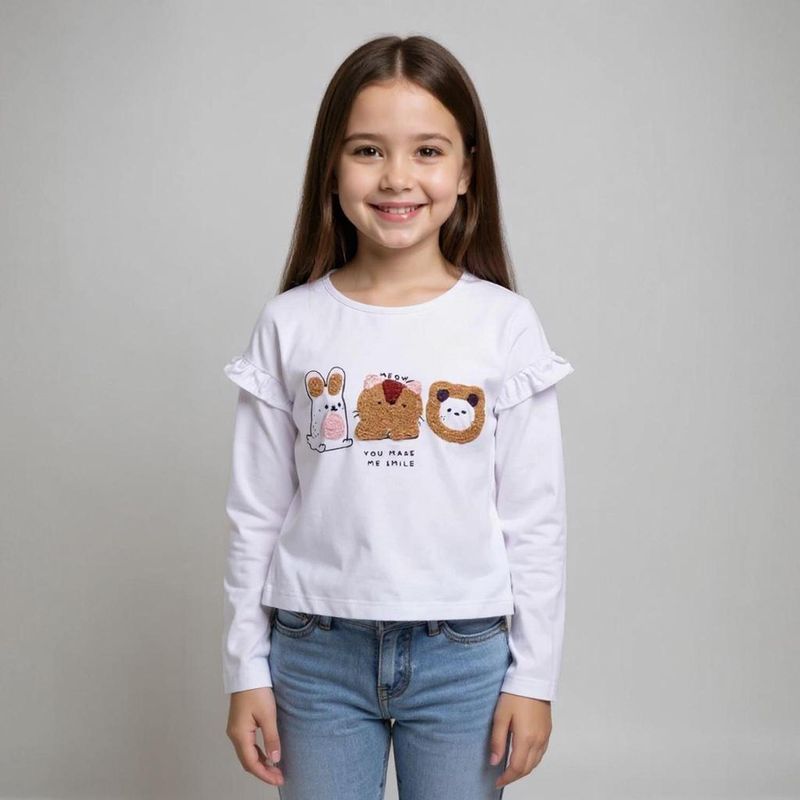 YAMP - Polera Algodón Niña Yamp