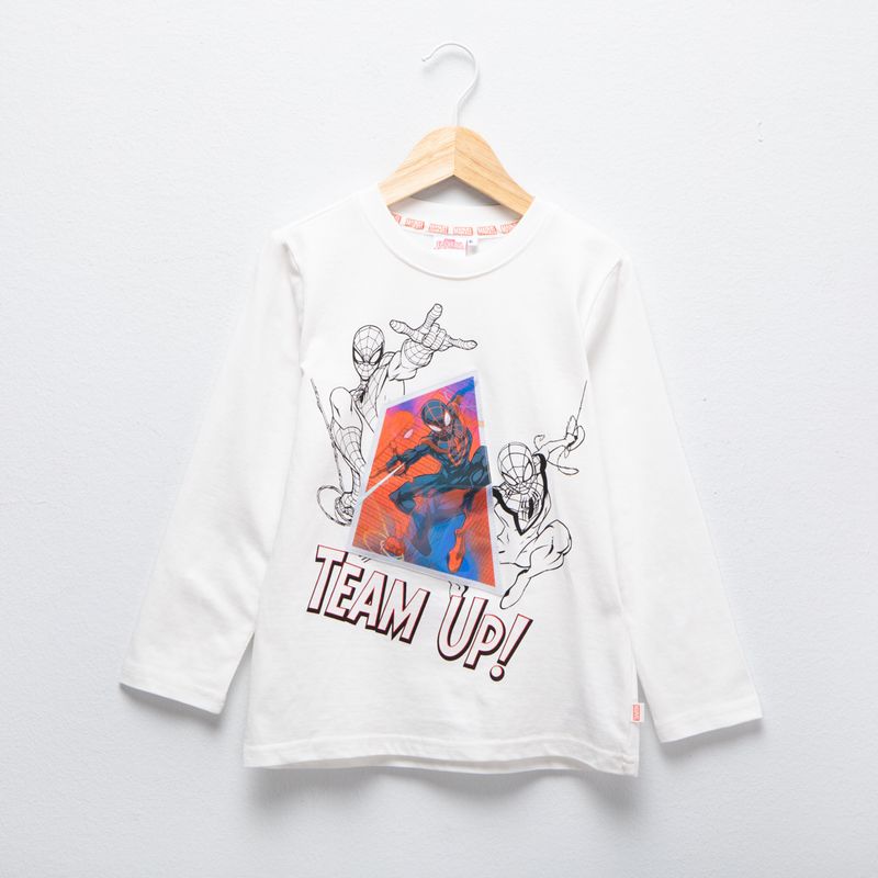 MARVEL - Polera Algodón Niño Spider-Man Marvel