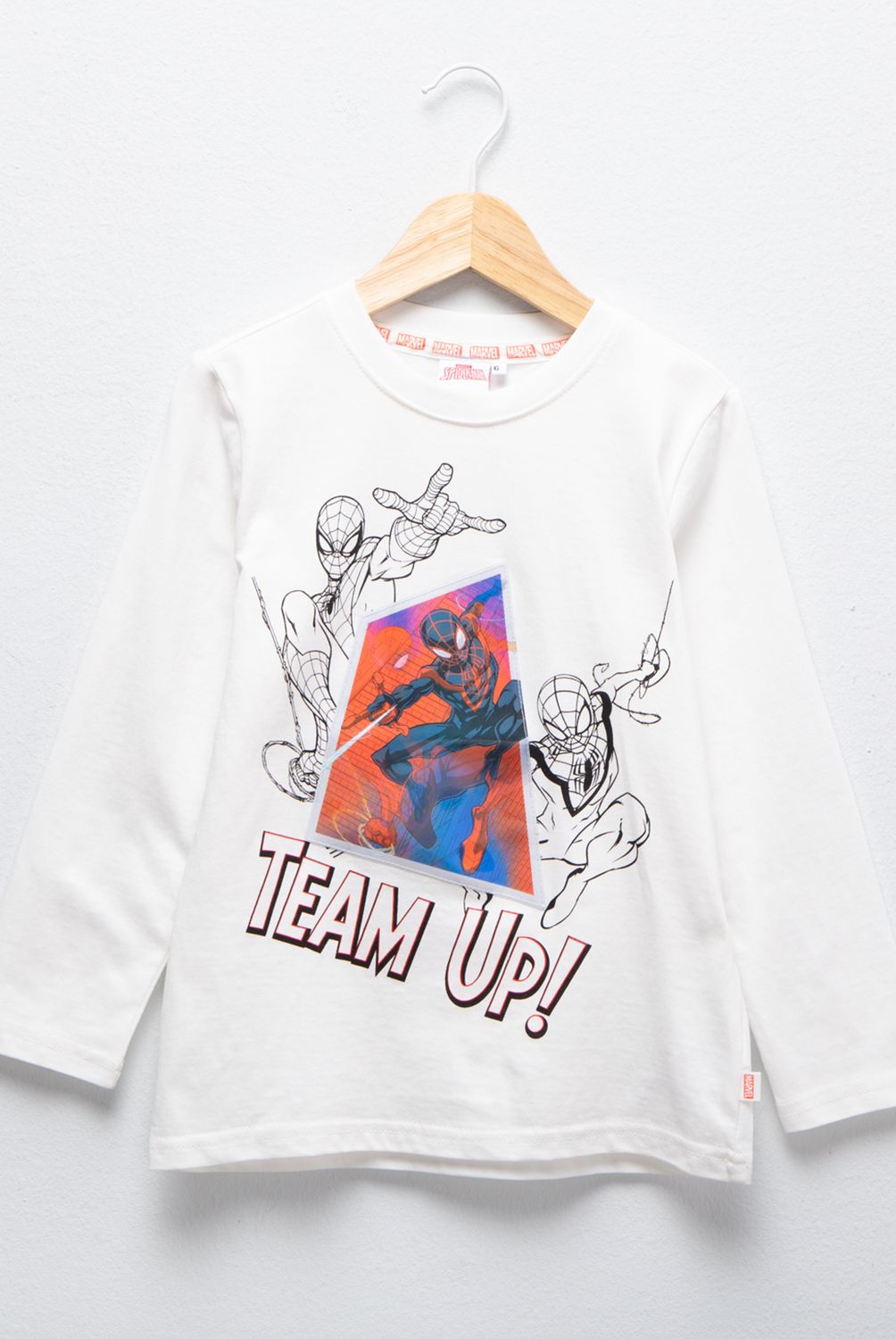 MARVEL - Polera Algodón Niño Spider-Man Marvel