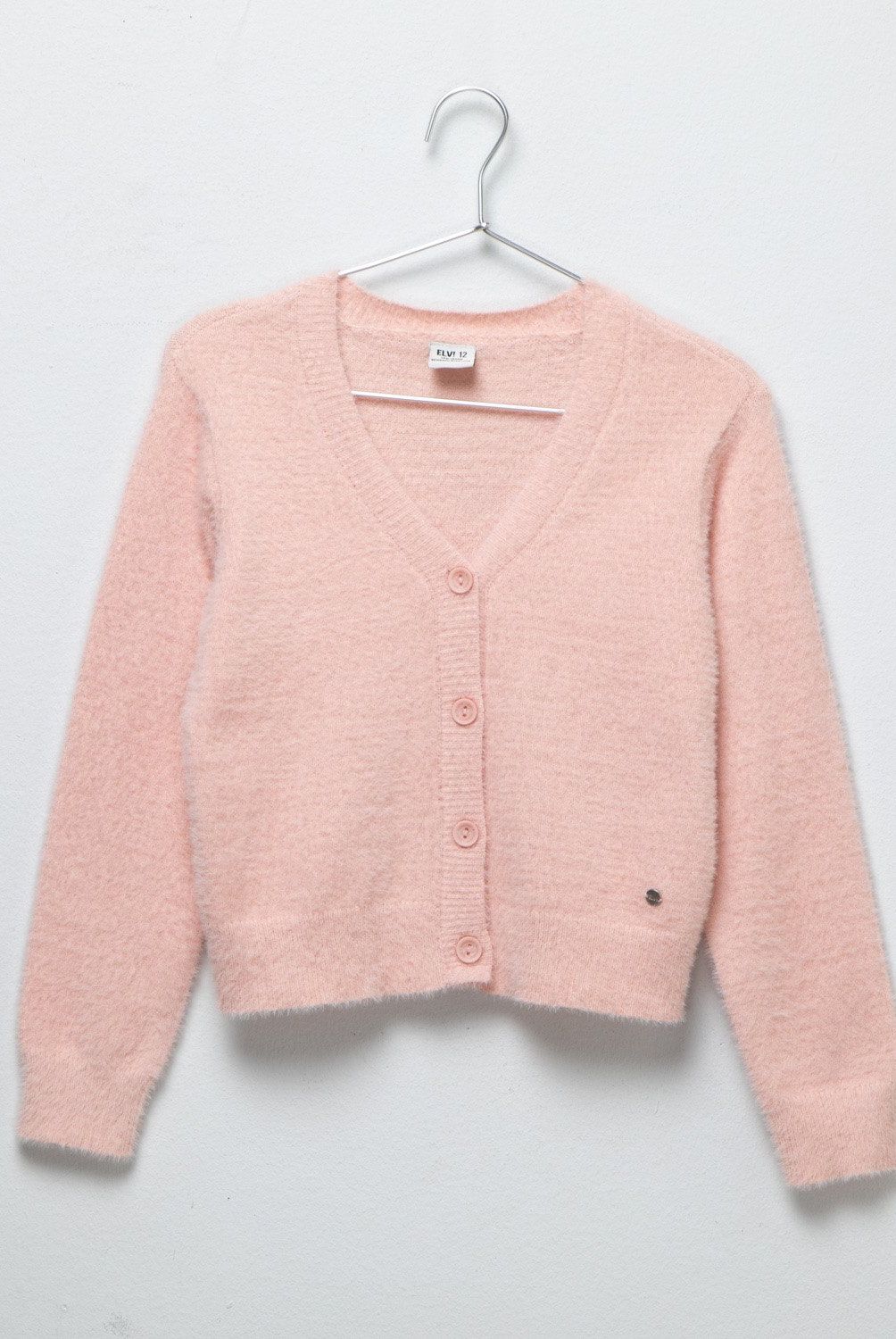 ELEVEN - Chaleco Eleven Mohair Manga Larga Niña