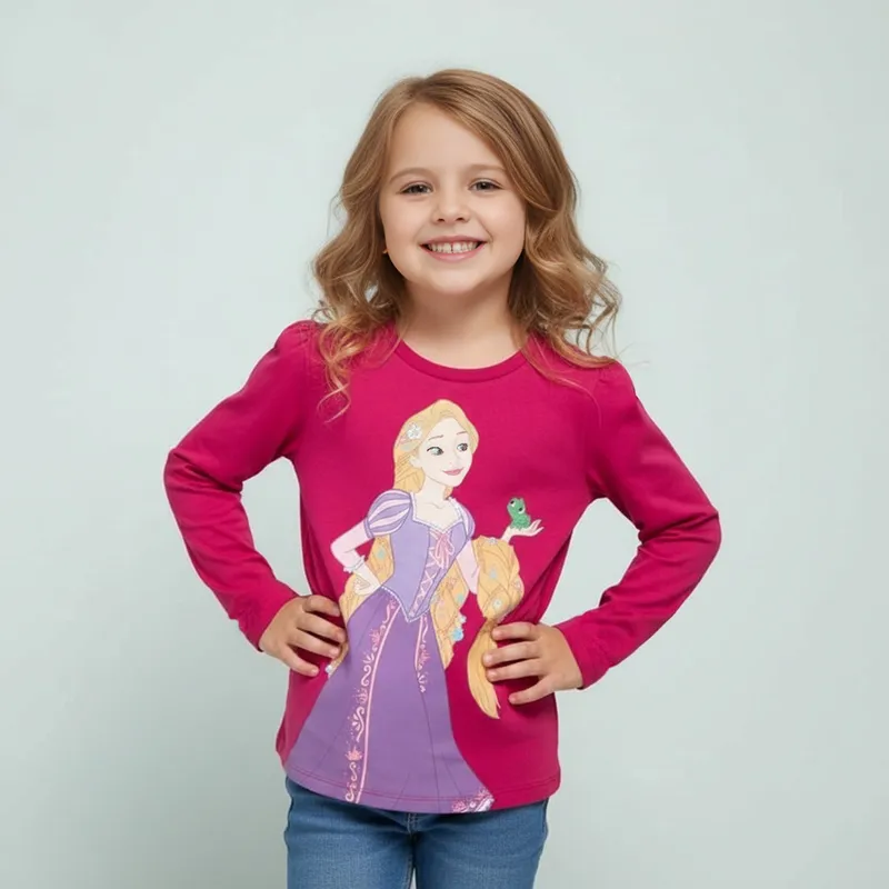 PRINCESAS - Polera Niña Princesas
