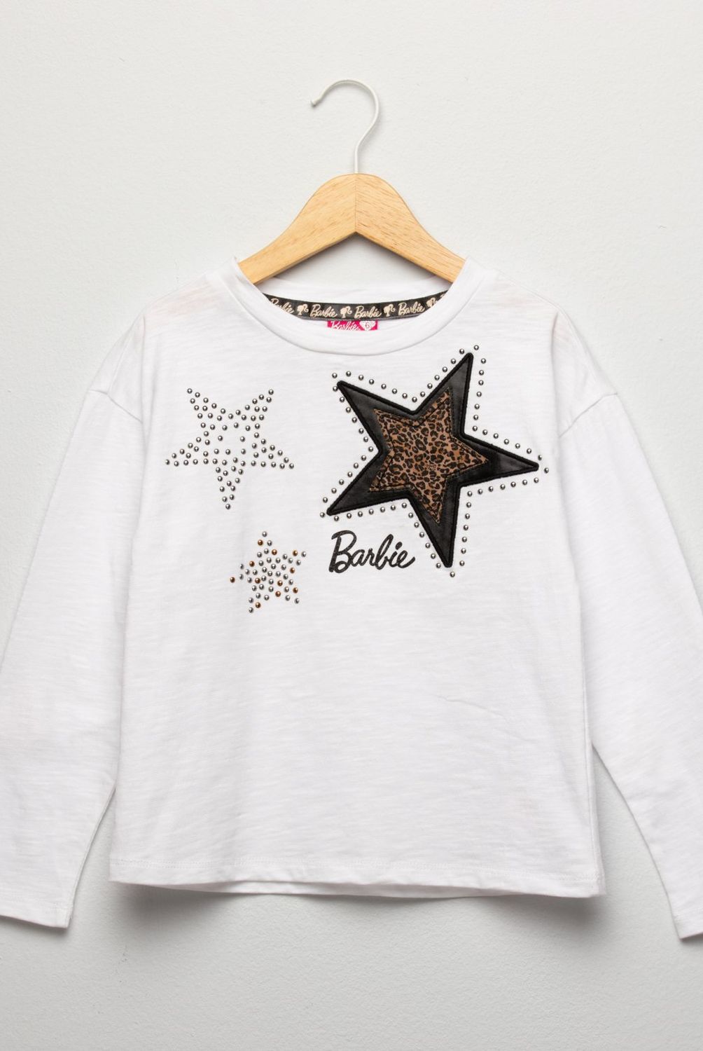 BARBIE - Polera Algodón Niña Barbie