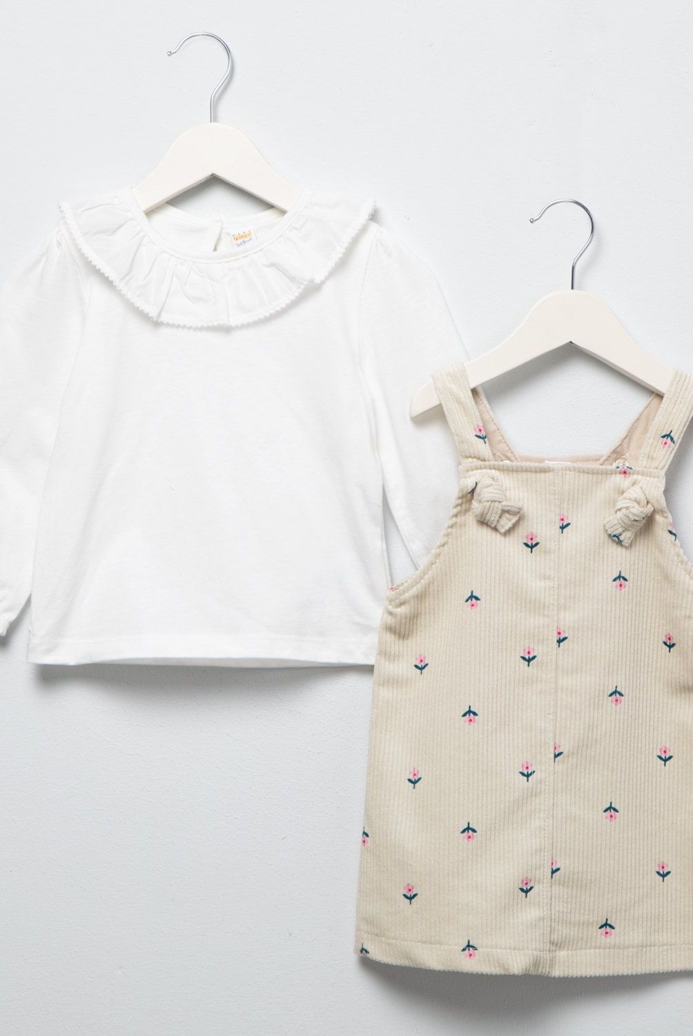 YAMP - Vestido Cotelé Más Polera Bebé Niña Yamp