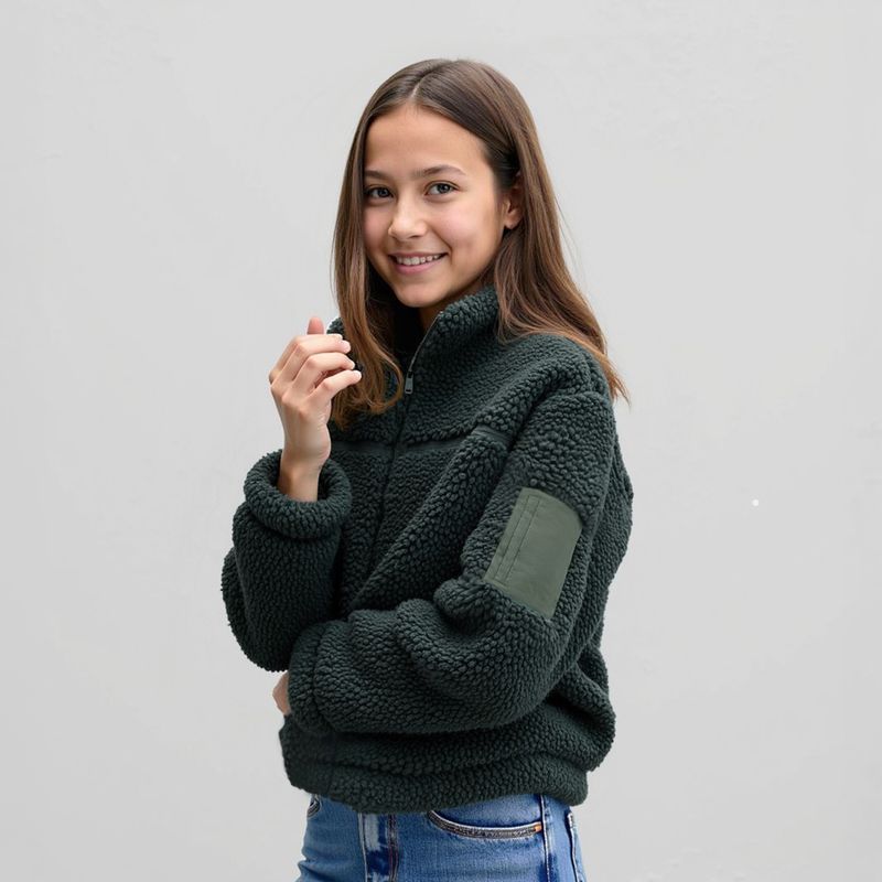ELEVEN - Polerón Fleece Niña Eleven Manga Larga Estampado
