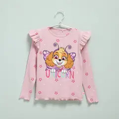 PAW PATROL - Polera Manga Larga Niña