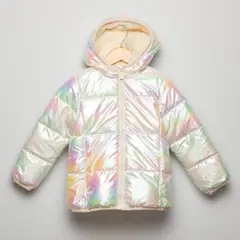YAMP - Parka Con Capucha Forro Peludo Niña